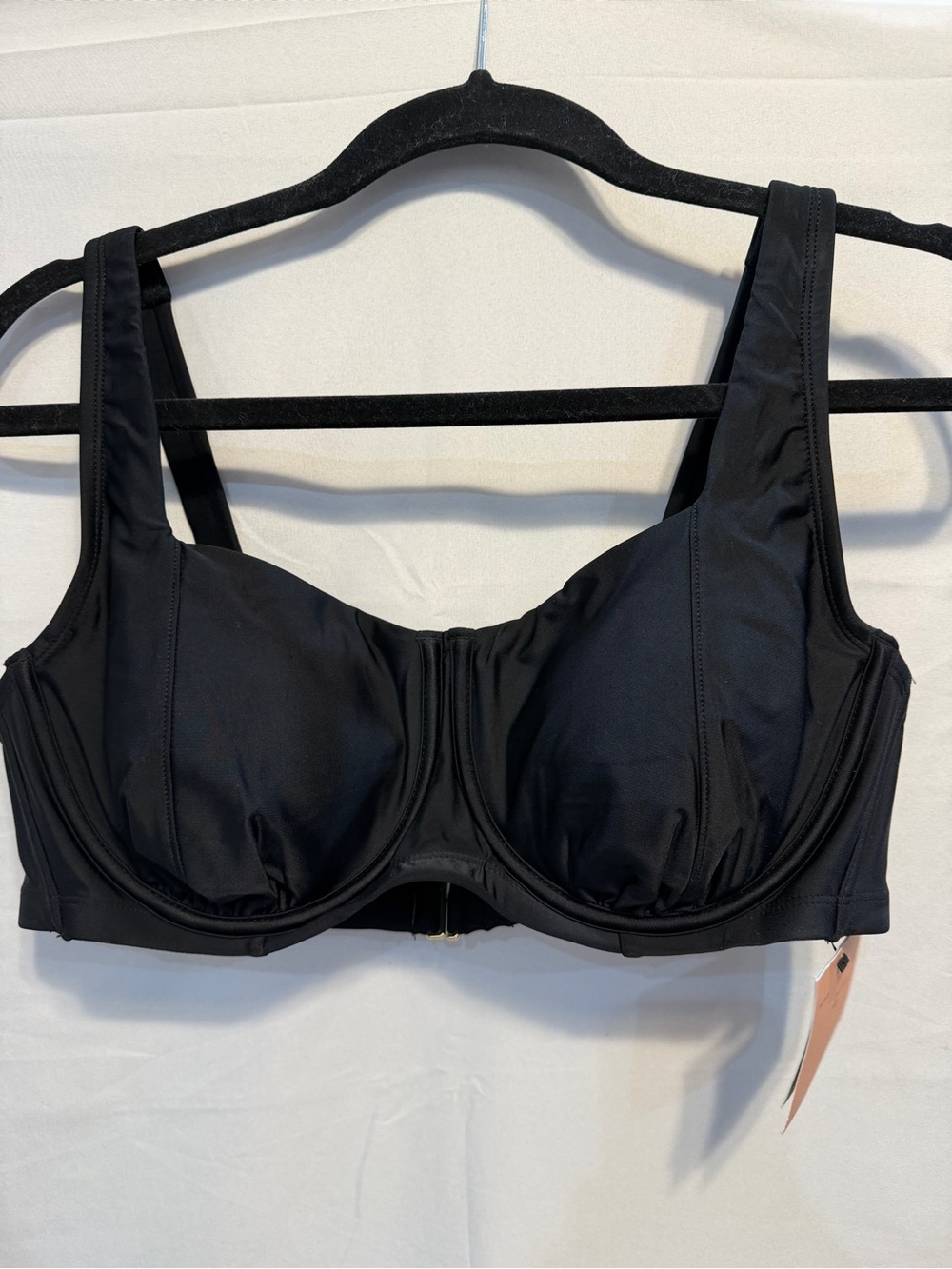 Shade & Shore Women’s Swim Bikini Top Underwire Bra Plus 16 NWT